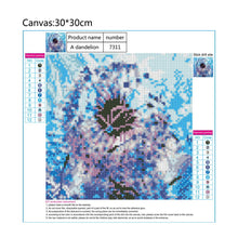 Load image into Gallery viewer, Dandelion 30x30cm(canvas) full round drill diamond painting