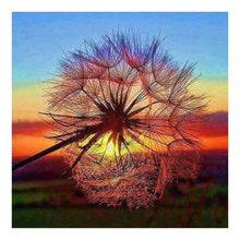 Load image into Gallery viewer, Dandelion 30x30cm(canvas) full round drill diamond painting