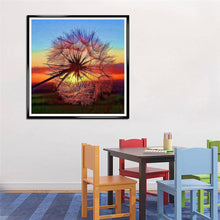 Load image into Gallery viewer, Dandelion 30x30cm(canvas) full round drill diamond painting