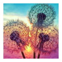 Load image into Gallery viewer, Dandelion 30x30cm(canvas) full round drill diamond painting
