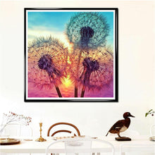 Load image into Gallery viewer, Dandelion 30x30cm(canvas) full round drill diamond painting