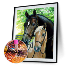Load image into Gallery viewer, Horses 30*40CM(Canvas) Full Square Drill Diamond Painting
