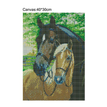 Load image into Gallery viewer, Horses 30*40CM(Canvas) Full Square Drill Diamond Painting