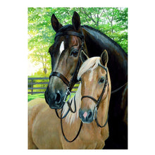 Load image into Gallery viewer, Horses 30*40CM(Canvas) Full Square Drill Diamond Painting