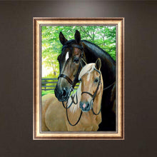 Load image into Gallery viewer, Horses 30*40CM(Canvas) Full Square Drill Diamond Painting