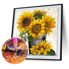 Load image into Gallery viewer, Sunflower 30*30CM(Canvas) Square Drill Diamond Painting
