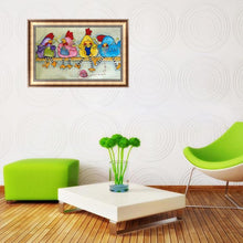 Load image into Gallery viewer, Chicken 37*25CM(Canvas) Full Square Drill Diamond Painting