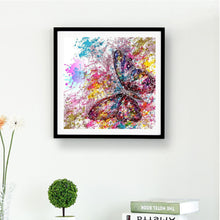 Load image into Gallery viewer, Butterfly 30*30CM(Canvas) Full Round Drill Diamond Painting