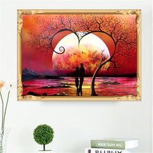 Load image into Gallery viewer, Lover 30*40CM(Canvas) Round Drill Diamond Painting