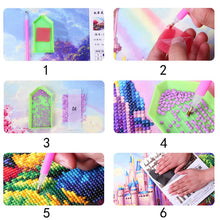 Load image into Gallery viewer, Diamond Painting - Full Round - colorful flower (30*30CM)