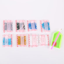 Load image into Gallery viewer, Tiger Head 30*30CM(Canvas) Full Round Drill Diamond Painting