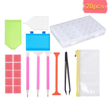 Load image into Gallery viewer, 20pcs DIY Diamond Painting Point Drill Pens Cross Stitch Embroidery Toolkit
