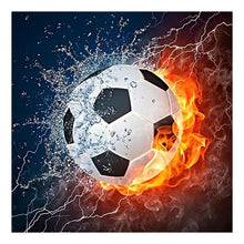 Load image into Gallery viewer, Football 30*30CM(Canvas) Full Round Drill Diamond Painting