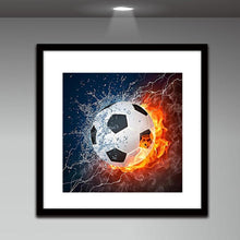 Load image into Gallery viewer, Football 30*30CM(Canvas) Full Round Drill Diamond Painting