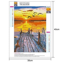 Load image into Gallery viewer, The Sea 30*40CM(Canvas) Full Round Drill Diamond Painting