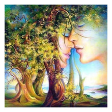 Load image into Gallery viewer, Lover Tree 30*30CM(Canvas) Full Round Drill Diamond Painting