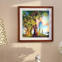 Load image into Gallery viewer, Lover Tree 30*30CM(Canvas) Full Round Drill Diamond Painting