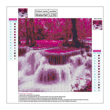 Load image into Gallery viewer, Waterfall 30*30CM(Canvas) Full Round Drill Diamond Painting