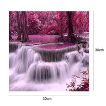 Load image into Gallery viewer, Waterfall 30*30CM(Canvas) Full Round Drill Diamond Painting