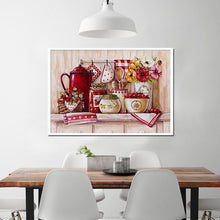 Load image into Gallery viewer, Kitchen 30*40CM(Canvas) Full Round Drill Diamond Painting