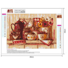 Load image into Gallery viewer, Kitchen 30*40CM(Canvas) Full Round Drill Diamond Painting