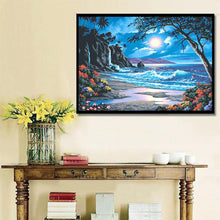 Load image into Gallery viewer, Moon Tide 40*30CM(Canvas) Full Round Drill Diamond Painting