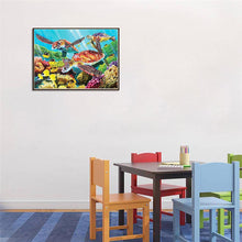 Load image into Gallery viewer, Sea Turtles 30*40CM(Canvas) Full Round Drill Diamond Painting