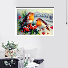Load image into Gallery viewer, Snow Birds 30*40CM(Canvas) Full Round Drill Diamond Painting