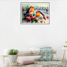 Load image into Gallery viewer, Snow Birds 30*40CM(Canvas) Full Round Drill Diamond Painting