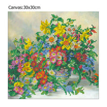 Load image into Gallery viewer, Flower 30*30CM(Canvas) Square Drill Diamond Painting