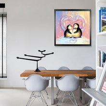 Load image into Gallery viewer, 2 Penguins 30*30CM(Canvas)-Full Round Drill Diamond Painting
