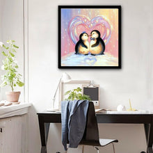 Load image into Gallery viewer, 2 Penguins 30*30CM(Canvas)-Full Round Drill Diamond Painting