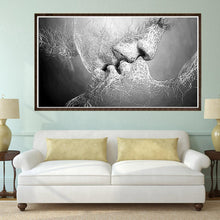 Load image into Gallery viewer, Kissing Lovers 50*30CM(Canvas) Full Round Drill Diamond Painting