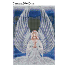Load image into Gallery viewer, Angel Wings 30*40CM(Canvas) Full Round Drill Diamond Painting
