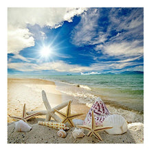 Load image into Gallery viewer, Beach 30*30CM(Canvas) Full Round Drill Diamond Painting