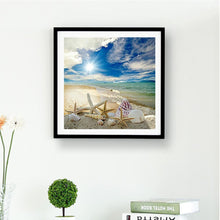 Load image into Gallery viewer, Beach 30*30CM(Canvas) Full Round Drill Diamond Painting