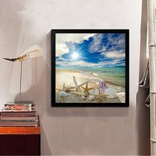Load image into Gallery viewer, Beach 30*30CM(Canvas) Full Round Drill Diamond Painting