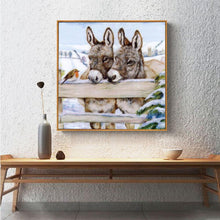 Load image into Gallery viewer, Little Donkey 30*30CM(Canvas) Full Round Drill Diamond Painting