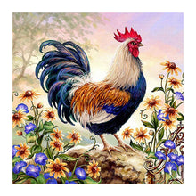 Load image into Gallery viewer, Standing Cock 30*30CM(Canvas)-Full Round Drill Diamond Painting