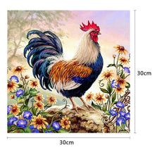 Load image into Gallery viewer, Standing Cock 30*30CM(Canvas)-Full Round Drill Diamond Painting