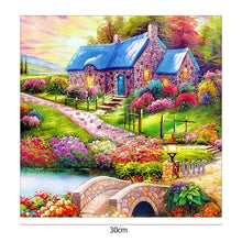 Load image into Gallery viewer, Colorful Garden 30*30CM(Canvas)-Full Round Drill Diamond Painting