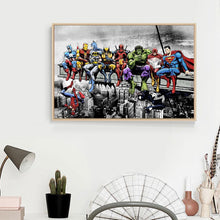Load image into Gallery viewer, Heroic Alliance 40*30CM(Canvas)-Full Round Drill Diamond Painting