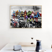 Load image into Gallery viewer, Heroic Alliance 40*30CM(Canvas)-Full Round Drill Diamond Painting