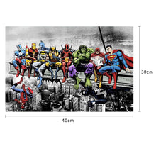 Load image into Gallery viewer, Heroic Alliance 40*30CM(Canvas)-Full Round Drill Diamond Painting