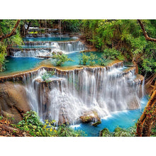 Load image into Gallery viewer, Waterfall 40*30CM(Canvas) Full Round Drill Diamond Painting