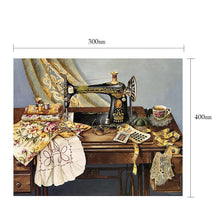 Load image into Gallery viewer, Sewing Machine 40*30CM(Canvas) Full Round Drill Diamond Painting