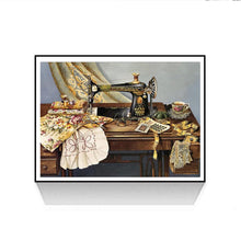 Load image into Gallery viewer, Sewing Machine 40*30CM(Canvas) Full Round Drill Diamond Painting