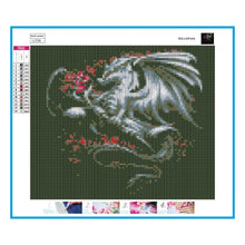 Load image into Gallery viewer, Dragon 30*35CM(Canvas)-Full Round Drill Diamond Painting