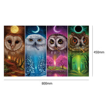 Load image into Gallery viewer, 4Pcs 4 Seasons Eagle 80*45CM(Canvas) Full Round Drill Diamond Painting