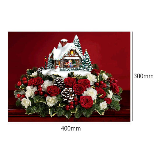 Rose 30*40CM(Canvas) Full Round Drill Diamond Painting
